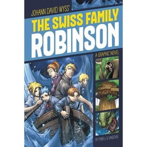 The Swiss Family Robinson - (Graphic Revolve: Common Core Editions) by  Johann David Wyss (Paperback) - 1 of 1
