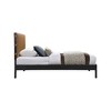 Meridian Furniture,Abigail Vegan Leather Bed - 3 of 4