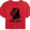 Women's - Star Wars - Sketch Darth Vader Cropped Graphic T-Shirt - 2 of 4