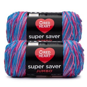 Red Heart Super Saver Yarn 12 Pack-Bonbon - 1 of 3