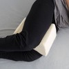 Bluestone Contoured Memory Foam Leg Pillow - White