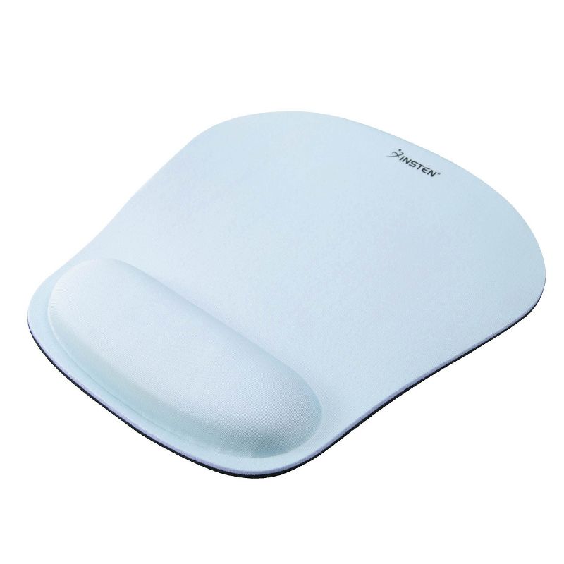 Insten Mouse Pad with Wrist Support Rest, Ergonomic Support Cushion, Easy Typing & Plain Relief, Trapeziod, 9.4 x 8.4 inches, 4 of 10