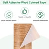 Unique Bargains Self Adhesive Realistic Wood Grain Durable Multi Use Masking Tape 1 Pc - 4 of 4