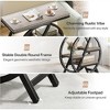 COWLOWN 3-Tier Narrow End Table, Faux Marble Top & Metal Frame, Space-Saving Side Table for Living Room & Bedroom - 4 of 4