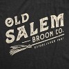 Mens Old Salem Broom Co T Shirt Funny Halloween Witch Tee - Crazy Dog Men's T Shirt - 2 of 4