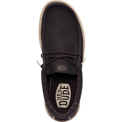 HEYDUDE Mens Wally Classic , Mole Brown, 12 — фото 3