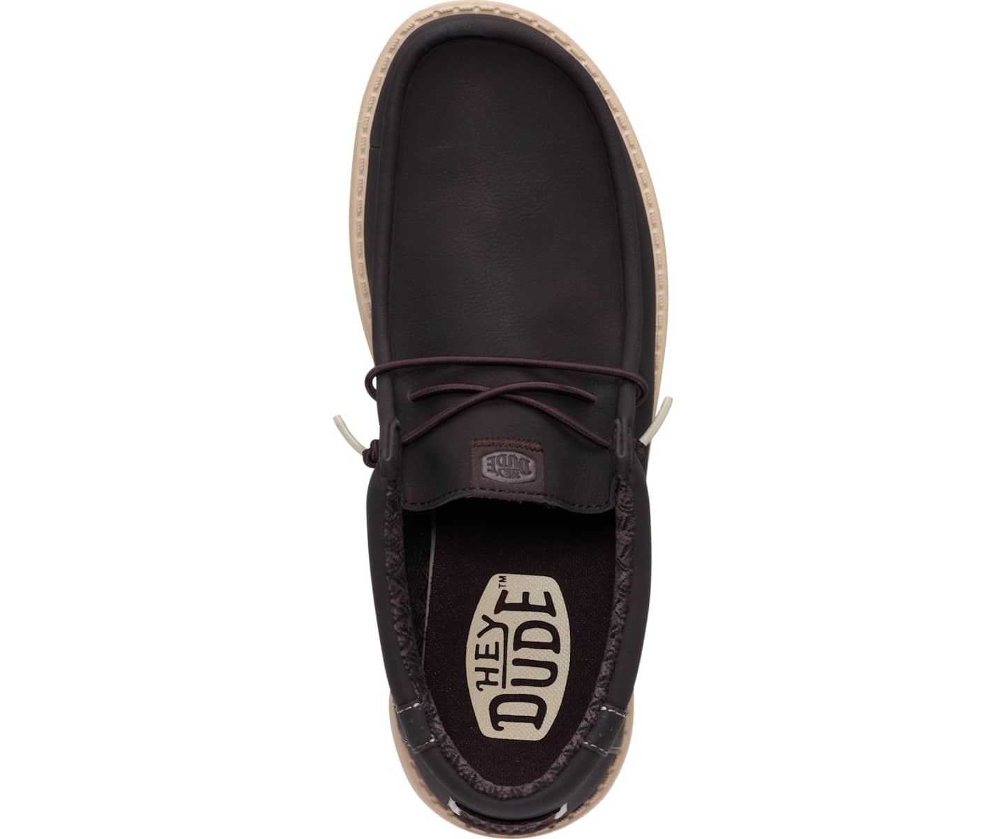 HEYDUDE Mens Wally Classic, Mole Brown, 12, цвет: Коричневый — фото 3