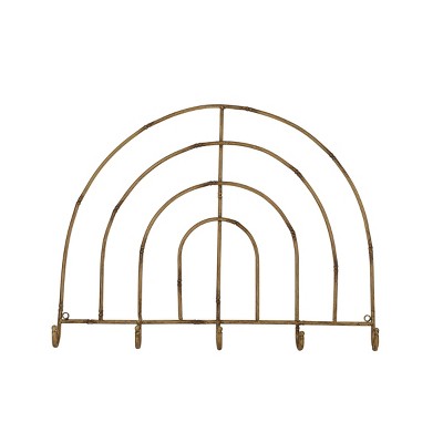 5 Hook Metal Wall Hanger by Foreside Home & Garden