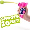 Hog Wild Pig Ball Popper Toy- 4 Soft Foam Balls- Pop Air Powered Balls Up to 20 Feet- Indoor/Outdoor Play- Great Gift for Kids, Girls, Boys - 4 of 4