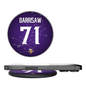 NFL Minnesota Vikings Players Game Tactic 15-Watt Wireless Charger - 1 of 4