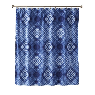 Zarrie Shower Curtain Blue - Saturday Knight Ltd.