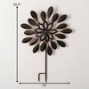Sullivans Spinning Metal Flower Stake 26"H - 4 of 4