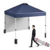 10x10 Pop-up Canopy，Patio Tent，Patented One Push Tent for Outdoor Events Commercial Instant Canopies，Canopy Wind Tunnel Design，with Wheeled Bag - 2 of 4