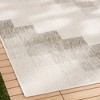 NICOLE MILLER NEW YORK Patio Country Ombre Chevron Indoor Outdoor Area Rug - 2 of 4