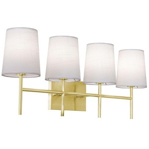 AFX Rose 4 - Light Vanity in  Satin Brass - 1 of 3