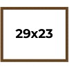 PosterPalooza | Photo Size Flat Gold Picture Frame - UV Acrylic, Foam Board Backing, Hanging Hardware - 2 of 4