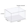 Unique Bargains Acrylic Self-Assembly Dustproof Collectibles Protection Showcase - 2 of 3