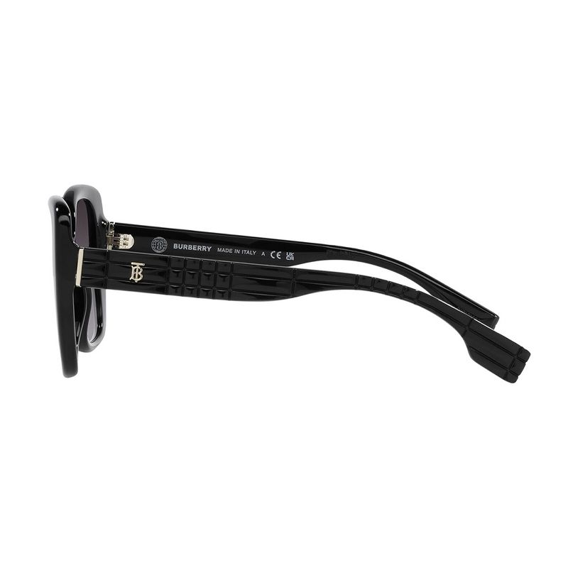 Burberry HELENA BE 4371 30018G Womens Square Sunglasses Black 52mm, 3 of 4