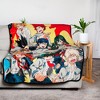 One Punch Man Anime Saitama Hero Association Plush Fleece Throw Blanket 45  X 60 Multicoloured : Target