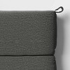 18"x20" Heathered Outdoor Chair Seat Cushion - Threshold™ - 4 of 4