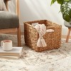 Large Braided Seagrass Crate - Brightroom™