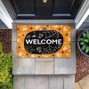 Stupell Industries Welcome Pumpkin Candy Corn Printed Outdoor Door Mat, design by Emily Cromwell, 18"x30" - 3 of 4