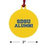South Dakota State University Alumn Aluminum Holiday Christmas Tree Ornament - 3 of 4