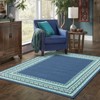Oriental Weavers Meridian Area Rug, 2' x 3', Navy/Yellow - 2 of 4