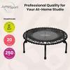 JumpSport 220 Small Rebounder for Adults, 39" | ESSENTIAL | Exercise Home Fitness Trampoline | 30 Low-Impact Bungees - 3 of 4