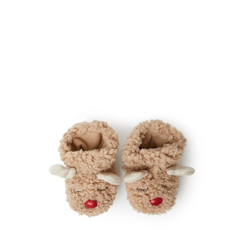 Baby reindeer slippers hotsell