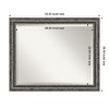 Amanti Art Filigree Beveled Framed Bathroom Vanity Wall Mirror - 3 of 4