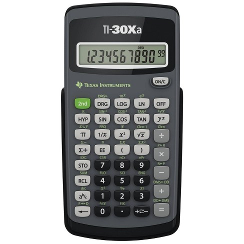 vergroting Immoraliteit Vervolgen Texas Instruments Ti-30xa Scientific Calculator : Target