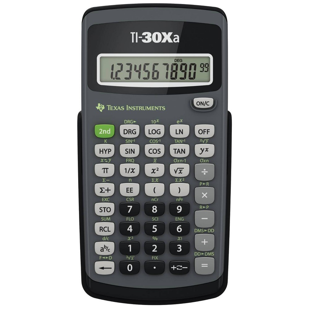 Texas Instruments TI-30Xa Scientific Calculator: Approved for SAT & AP Exams