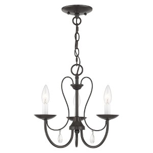 Livex Lighting Mirabella 3 - Light Chandelier in  English Bronze - 1 of 4