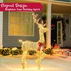 Joiedomi 150 LED 5.5 FT Lighted Christmas Xmas Reindeer Yard Lights Decorations - 4 of 4