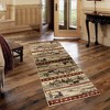 Kumasinova Lake & Mountain Outdoor-Inspired Area Rug–Wildlife Motifs for Living Room, Kid & Pet-Friendly, Made in Turkey, Stain-Resistant Door Mat - 3 of 4