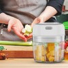 Cheer Collection Wireless Mini Food Chopper, USB Rechargeable, 250ml Portable Electric Garlic Grinder for Veggies, Baby Food, Nuts - 2 of 4