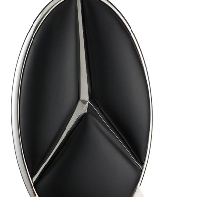 Black Faux Leather Upholstered Side Chair with Metal Frame
