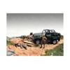 "4X4 Mechanics" 2 Piece Diecast Figure Set 1 for 1/43 Scale Models by American Diorama - 2 of 3