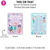 Big Dot of Happiness Mermaid Party Games Bundle Pack, Birthday Party Activities & Games for Girls, Mermaid Coloring Activity, 4 Games for 10 Guests - 4 of 4