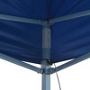vidaXL Professional Folding Party Tent 9.8'x13.1' Steel Blue - 4 of 4