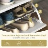 CIPACHO Narrow Large Shoe Storage Cabinet 3 Flip Drawers 2 Top Drawers for Entryway Hallway - 3 of 4