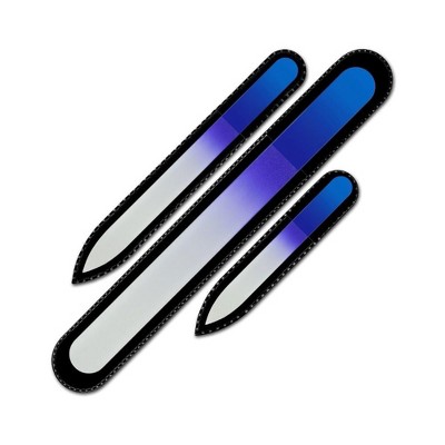 LOVELAY CREATIONS Set-of-3 Crystal Nail Files