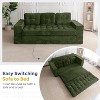MAXYOYO Convertible Sofa Bed, Pull Out 3 Seater Sleeper Sofa, 2 in 1 Fold Out Floor Couch with Pillows for Living Room - 4 of 4