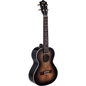 Lanikai Spalted Maple Tenor Ukulele Black Burst - 1 of 3