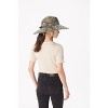 Solaris Women's Camo Breathable Quick-Dry Wide Brim Bucket Hat - UPF 50+ Sun Protection Hat with Neck Flap for Summer Spring Garden Party - 2 of 4