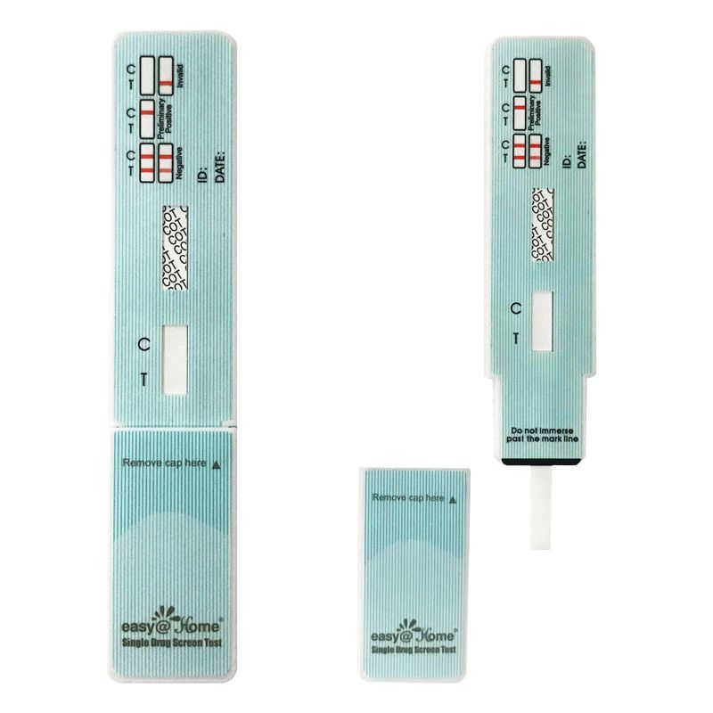easy@Home Nicotine Cotinine Urine Panel Test Strips Kit - 10ct, 4 of 10