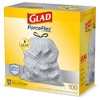 Glad ForceFlex + OdorShield Tall Kitchen Drawstring Trash Bags - Unscented - 13 Gallon - image 3 of 4