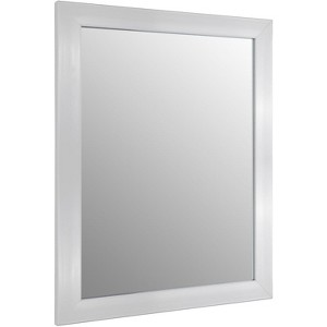 Rectangular Wall Mirror, White Framed Mirror for Bathroom, Bedroom, Living Room & Entryway Decor - 1 of 4