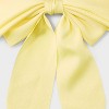 Textured Satin Double Bow Hair Barrette - A New Day™ - 2 of 2